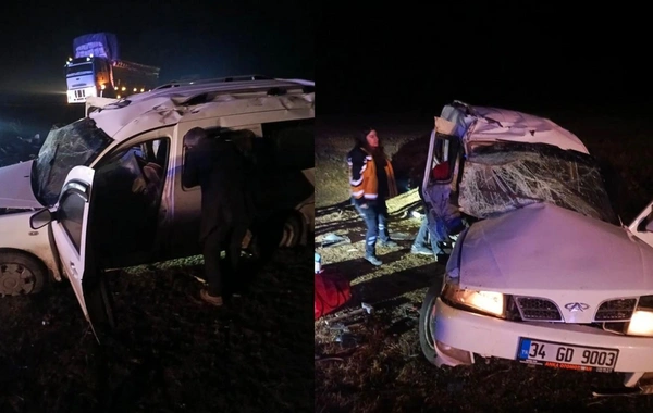 Sisle gelen felaket: Muş'ta zincirleme kaza, 6 yaralı