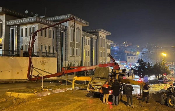 Kastamonu'da beton pompası dehşeti: Facianın eşiğinden dönüldü