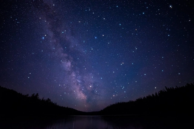 Gece gökyüzünün en büyük fotoğrafı sergilendi