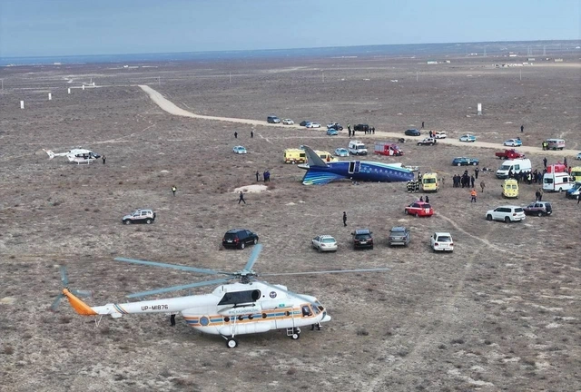 Embraer temsilcileri AZAL uçağının kazasını araştırmak için Aktau'ya gittiler