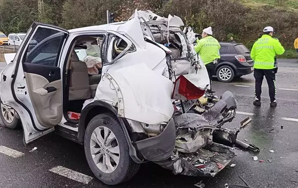 Ordu'da feci kaza: 6 kişi yaralanarak hastaneye kaldırıldı