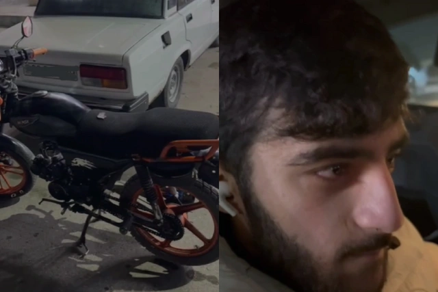 Sərxoş moped sürücüsünün ağır fəsadlar törətməsinin qarşısı alındı