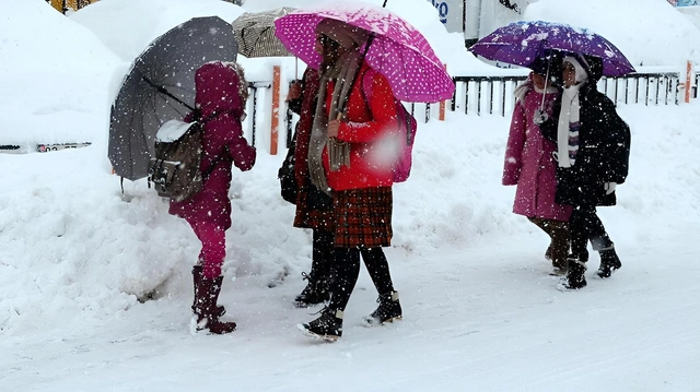 Kar fırtınası eğitimi vurdu: Hangi illerde okullar tatil?