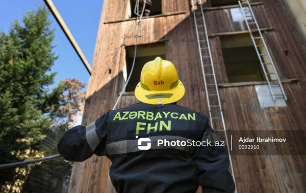 Пожарный МЧС Азербайджана: В нашем распоряжении ровно одна минута