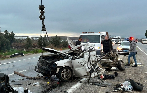 Denizli'de katliam gibi kaza: 4 ölü