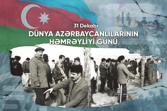 Bu gün Dünya Azərbaycanlılarının Həmrəyliyi Günüdür