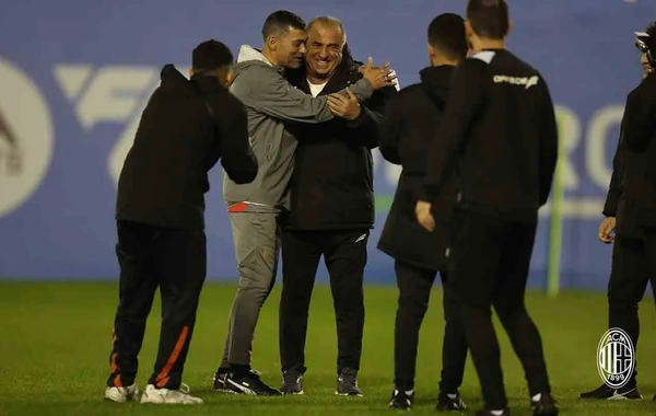 Fatih Terim, eski takımı Milan'ı ziyaret etti