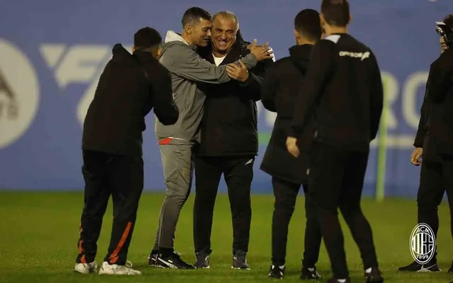 Fatih Terim, eski takımı Milan'ı ziyaret etti