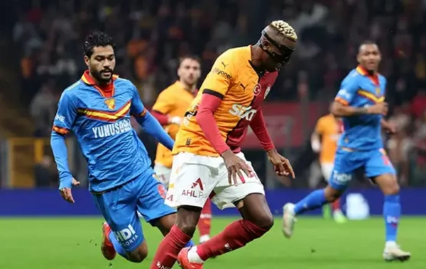 Galatasaray, Göztepe maçından galip ayrıldı