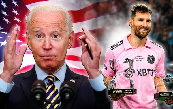 Joe Biden, Lionel Messi'yi madalya ile ödüllendirecek