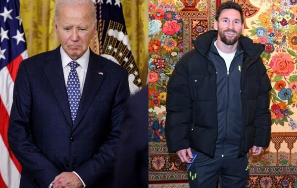 Messi Biden'in ödül törenine katılmayı reddetti