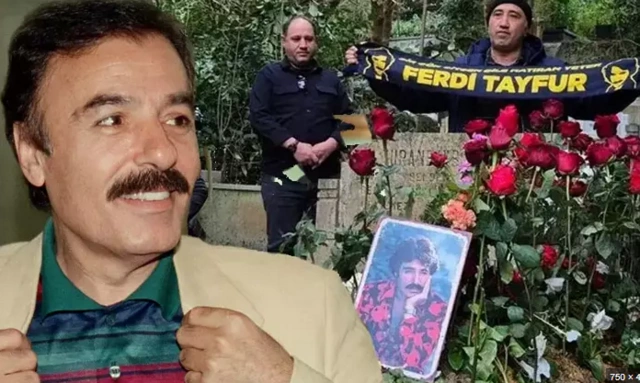 Ferdi Tayfur'un anısı mezarı başında yaşatılıyor