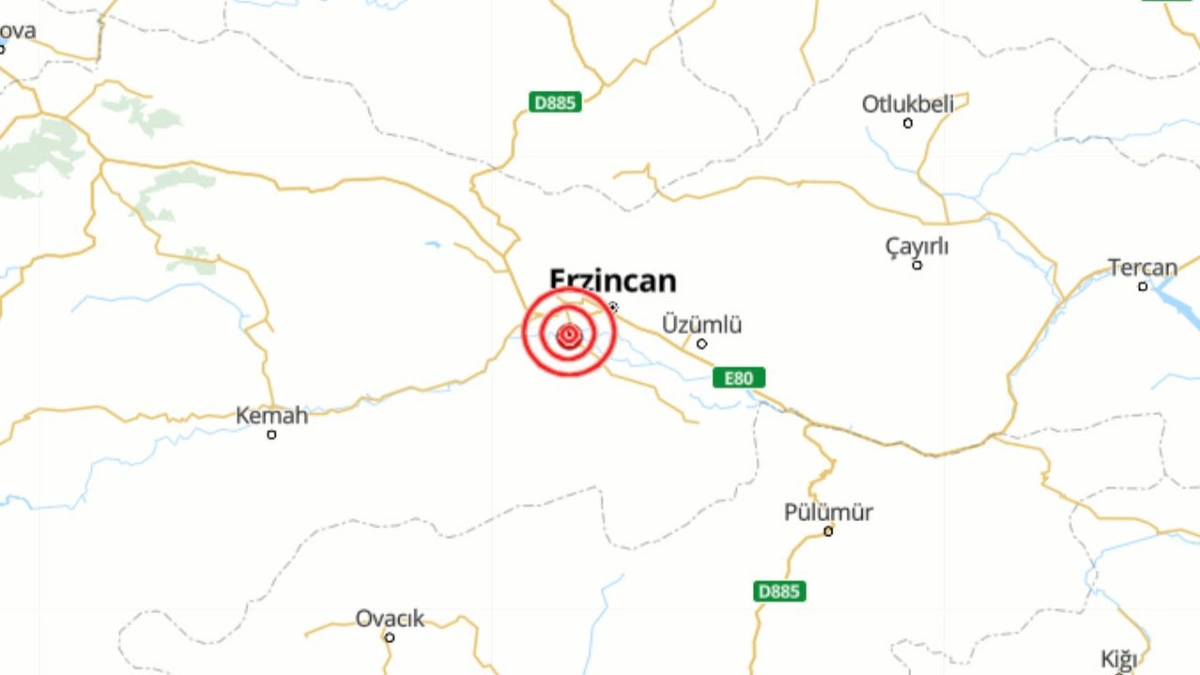 Erzincan'da deprem mi oldu? Kandilli Rasathanesi depremi 3.4 şiddetinde açıkladı