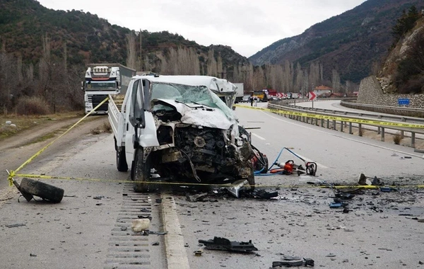 Çorum'da feci kaza: 2 ölü 5 yaralı