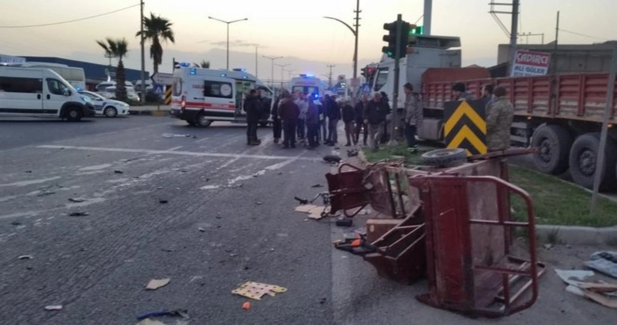 Manisa'nın Turgutlu ilçesinde feci motosiklet kazası: 1 ölü