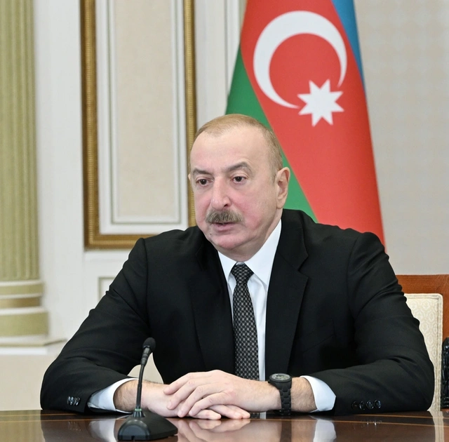 İlham Aliyev: "Hava sahasının kapatılması operasyonu uçak yere vurulduktan sonra ilan edildi"