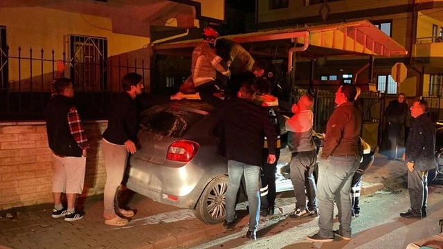 Bursa'nın İnegöl ilçesinde korkunç kaza: 3 yaralı