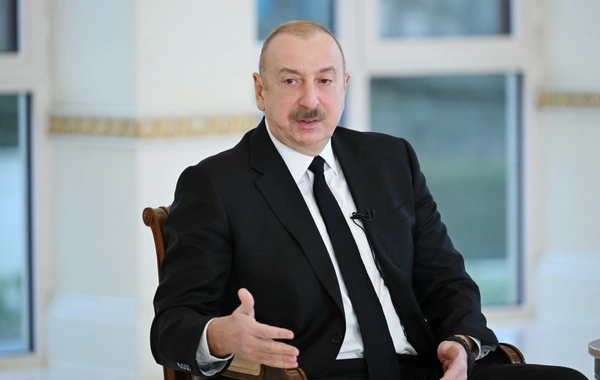 Cumhurbaşkanı İlham Aliyev televizyon kanallarına verdiği röportajda İran ile gelecekteki ilişkilere değindi