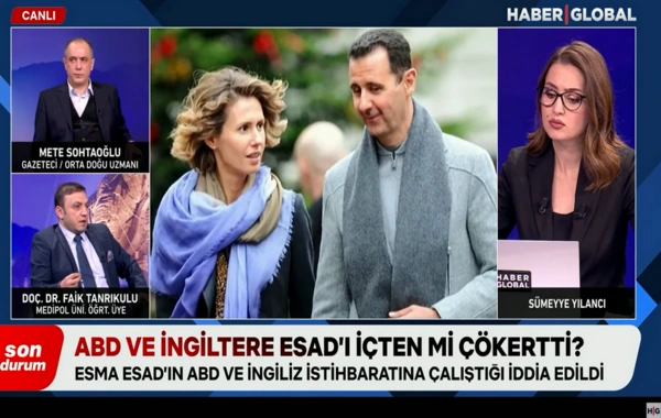 Haber Global'da Esma Esad'ın İngiliz istihbaratı ile gizli ilişkileri müzakere edildi