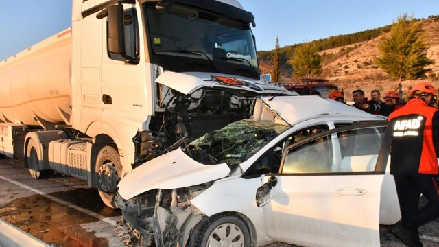 Adıyaman'da feci kaza: 3 ölü 4 yaralı