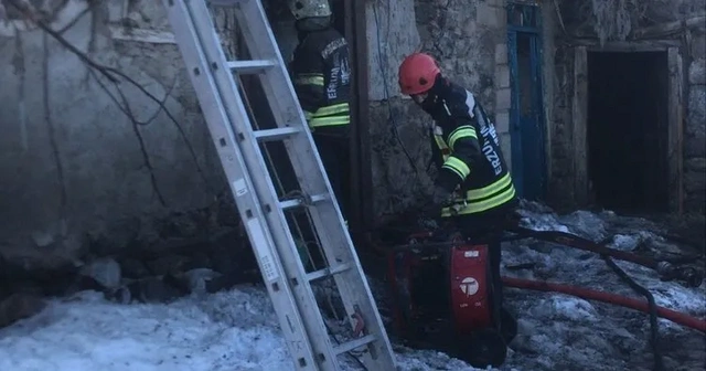 Erzurum'da soba faciası: Bir kişi hayatını kaybetti