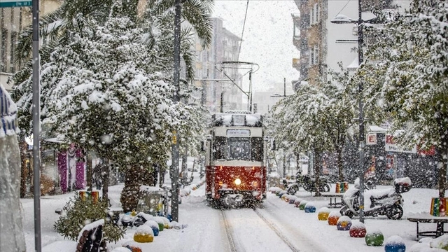 Pazartesi günü kar yağışı İstanbul sınırlarına yaklaşacak