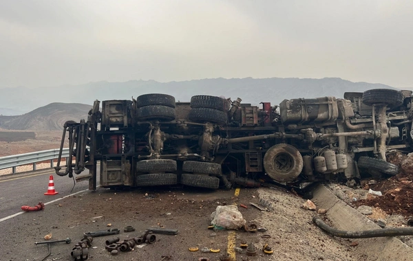 Şırnak'ta feci kaza: Sondaj aracı devrildi, 1 ölü