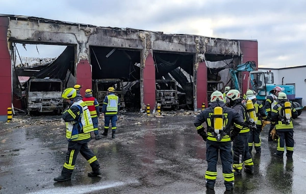 СМИ: Новая пожарная часть сгорела в Германии