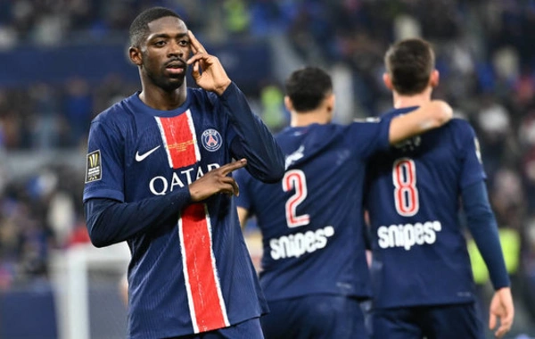 Fransa Ligue 1: PSG Paris'te galibiyeti kazandı