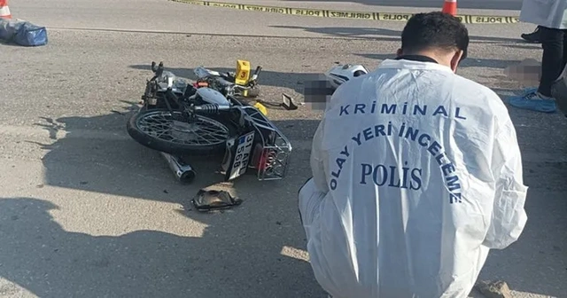 Hatay'da motosiklet faciası: Genç sürücü hayatını kaybetti