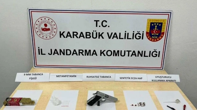 Karabük'te uyuşturucu operasyonu: Bonzai ve haplar ele geçirildi