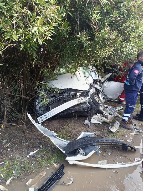 Bodrum'da feci kaza: 1 ölü, 3 yaralı