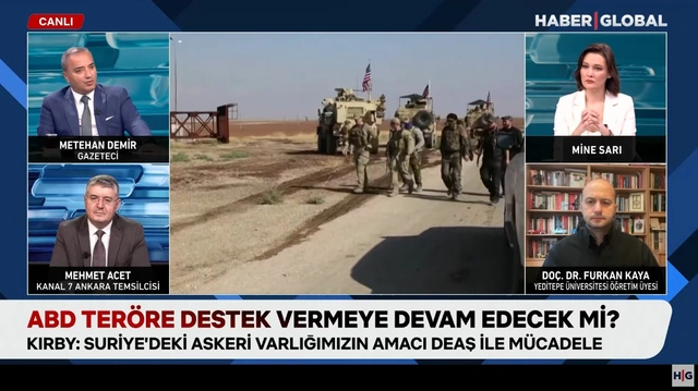 Haber Global: Birleşik Devletler YPG/PKK'ya destek vermeye devam edecek mi?