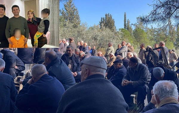 Polis memuru damadın katlettiği 5 kişi toprağa verildi