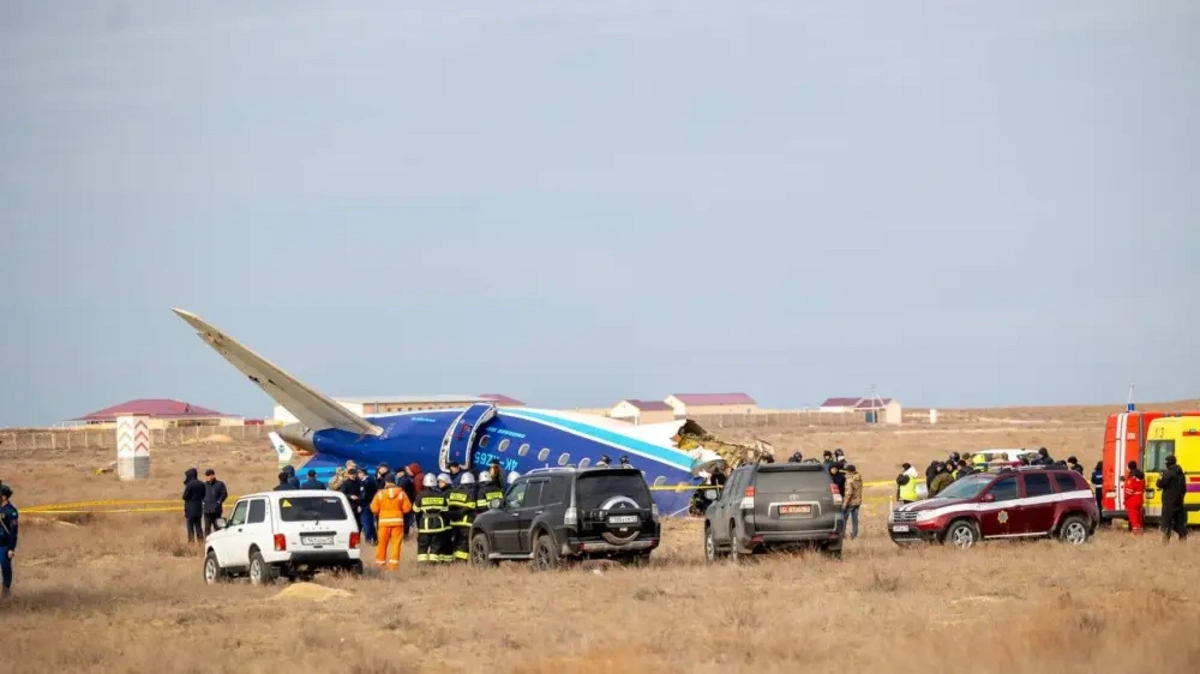 Aktau'da AZAL uçağı kazasının araştırılması: Ekologlar çalışmaya başladı