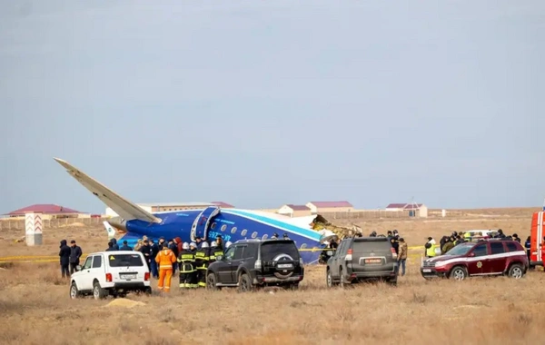 Aktau'da AZAL uçağı kazasının araştırılması: Ekologlar çalışmaya başladı