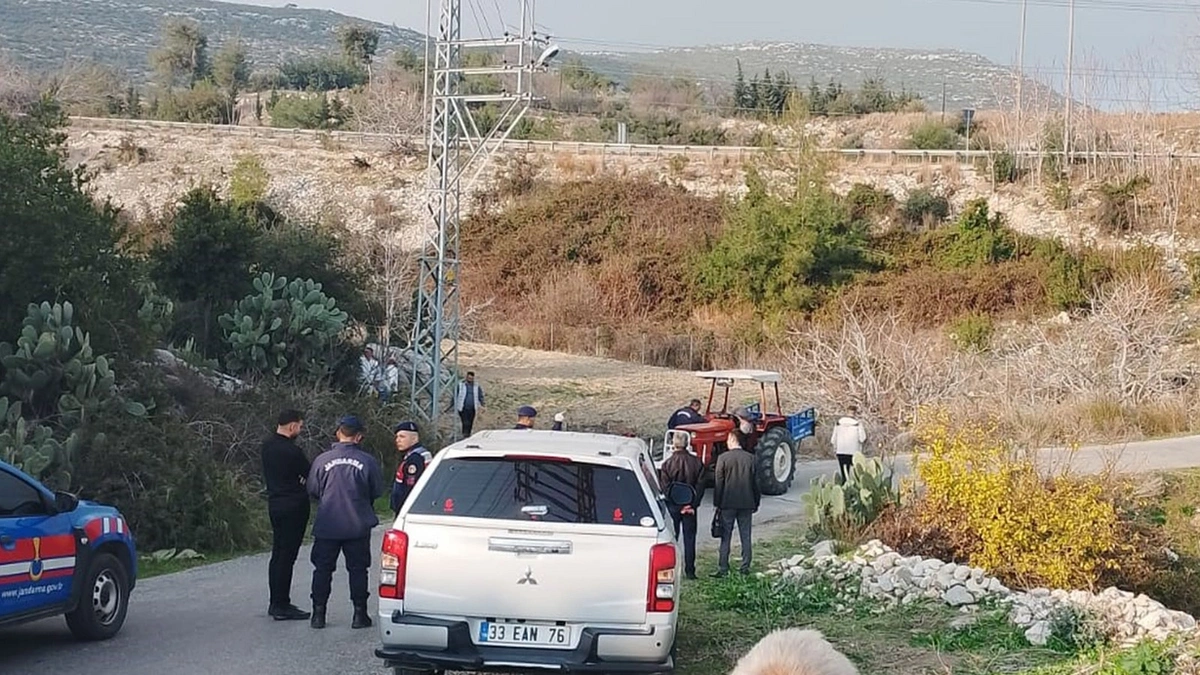 Mersin'de traktör üzerinde silahlı saldırı: 1 ölü