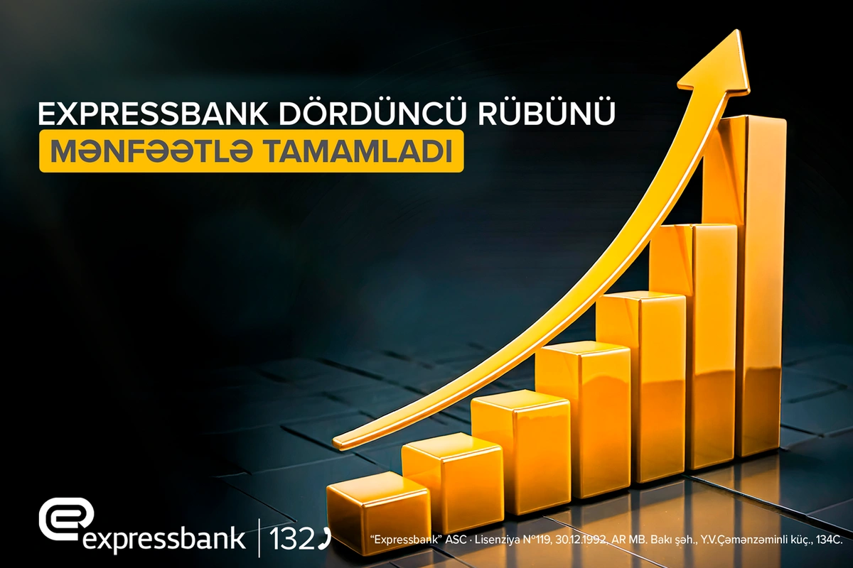 "Expressbank": Fiziki şəxslərin depozit portfeli 33% artıb