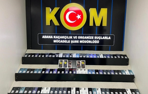 Kamyonun fren-debriyaj hava tüpünden kaçak telefonlar çıktı