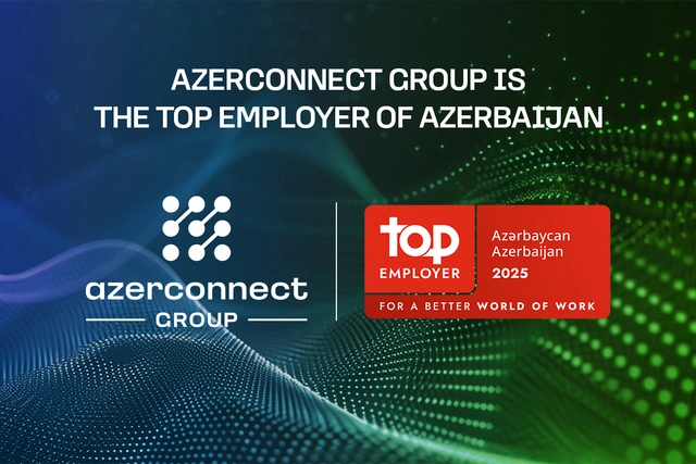 "Azerconnect Group" İKT sahəsində Azərbaycanın "Ən yaxşı işəgötürən" şirkəti seçildi