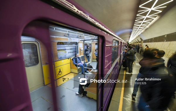 В Баку мужчину арестовали за хулиганство в метро