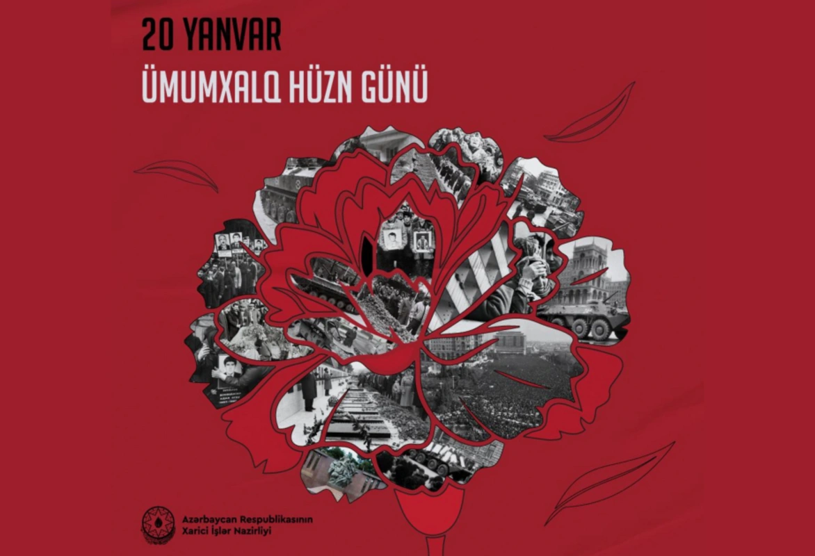 XİN 20 Yanvar - Ümumxalq Hüzn Günü ilə bağlı bəyanat yayıb