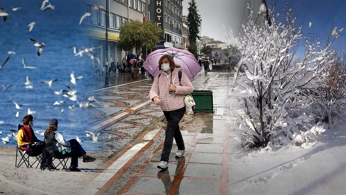 Meteoroloji'den uyarı: Yağışlı hava ve çığ tehlikesine dikkat