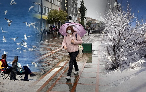 Meteoroloji'den uyarı: Yağışlı hava ve çığ tehlikesine dikkat