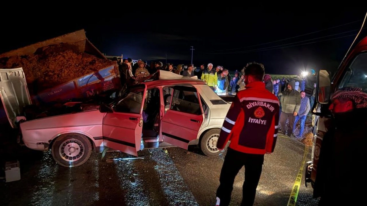 Diyarbakır'da feci kaza: Ölü ve yaralılar var