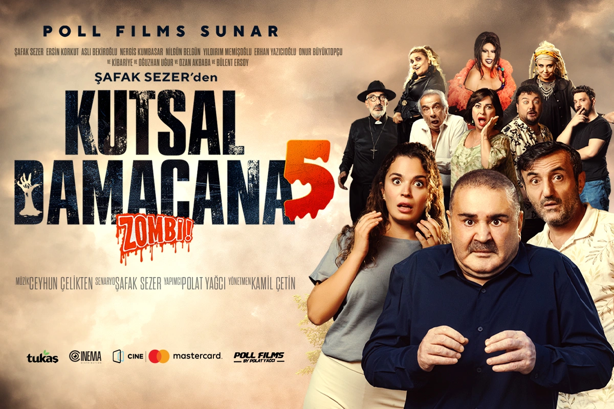 Yalnız "CineMastercard"da türk komediyası "Kutsal Damacana 5: Zombi"