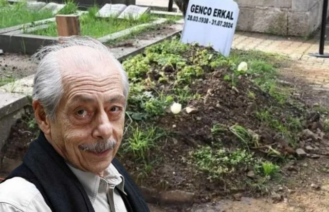 Genco Erkal'ın mezarlığının son görüntüsü tepki topladı