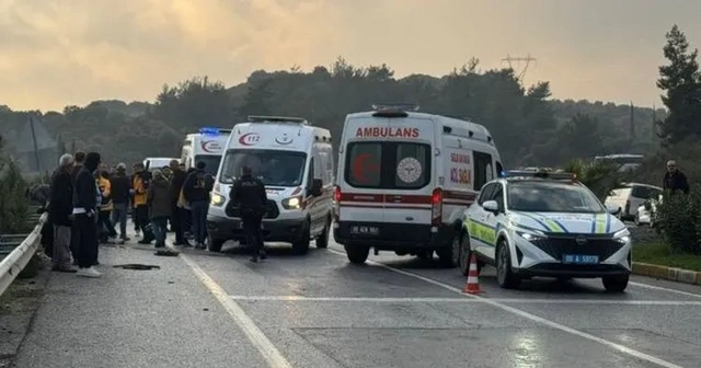 Söke'de akılalmaz kaza: Park halindeki araca çarptı