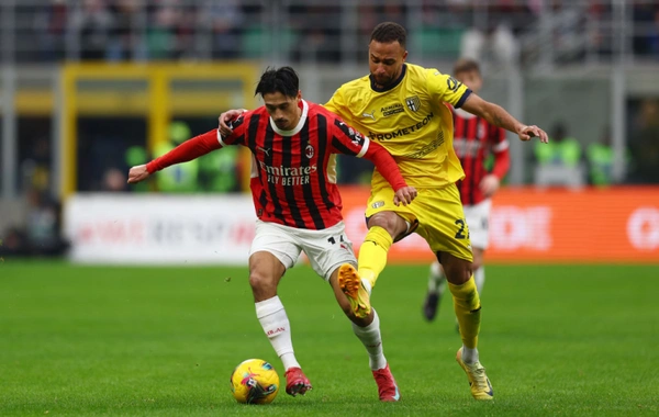 "Milan" "Parma" üzərində əzmkar qələbə qazandı