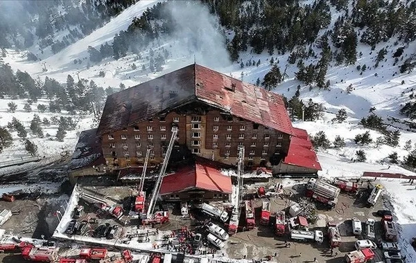 Türkiye Kültür ve Turizm Bakanlığı'ndan yanan otele ilişkin iddialara yanıt